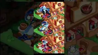 Shadow Milk Cookie Costume Working Cooking Comparison #cookierunkingdom #cookierun