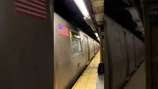 NYC Subway: 8th Avenue-bound R143 (L) Train @ 14th Street-Union Square
