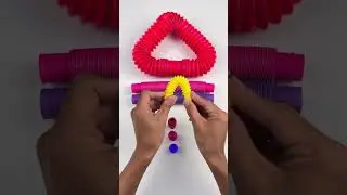 Creating ASMR Relaxing POP-SOUND #diy #satisfyingvideos#relaxing  #oddasmr #asmrsound #poptubesounds
