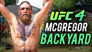 EA Sports UFC 4 - CONOR McGREGOR BACKYARD FIGHTS CPU vs CPU (RAW GAMEPLAY)