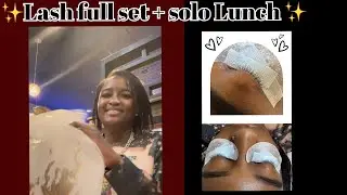 ✨Lash full set + solo Lunch 