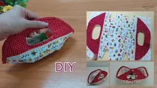 How to sew a beautiful basket bag from fabrics /Sewing techniques / Storage basket /Quilt basket