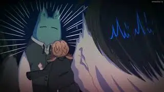 Cute Chibi moment of Asaka and Hidaka  #kawaii moments#anime#