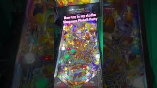 Simpsons Pinball Party -new toy @ my studio #simpsons #simpsonspinballparty #pinball #pinballmachine