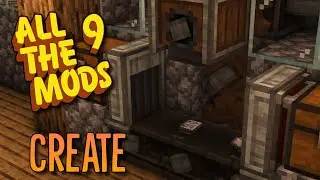 Minecraft All The Mods 9 - #7 Начало работы с CREATE MOD - Workshop!