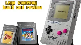 Lego Nintendo GameBoy build and review 