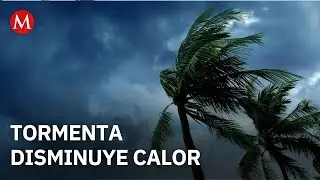 Tormenta apaga los 42 grados de sensaci&oacute;n t&eacute;rmica en M&eacute;rida, Yucat&aacute;n