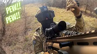 Airsoft FN Herstal Scar-H Gameplay | Insane recoil🔥🔥