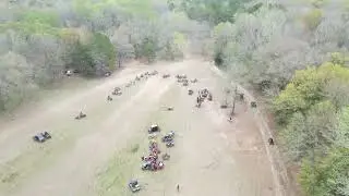 Birds Eye View Of The G W Flat Riders Event Spring Bling.