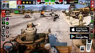 Military Truck Game Simulator - Full Gameplay - Walkthrough Part 1 , ANDROID