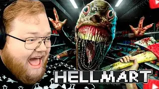 T2x2 ИГРАЕТ в ХОРРОР - HELLMART