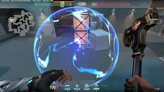 Sova Pearl Shock dart Lineup - Defender spawn to B Default anti plant