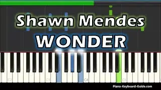 Shawn Mendes - Wonder (Piano Tutorial)