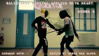 FMA: AgakAtak, Balintawak Eskrima sparring - 20 rounds in 3 minutes @carabaoarts 820