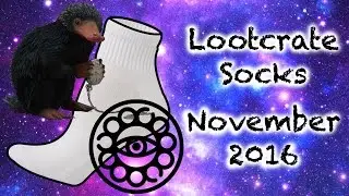 Loot Crate Socks November 2016 ~ Magical~