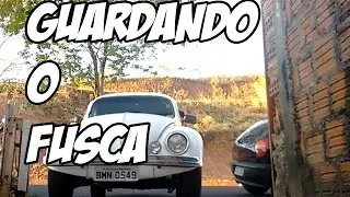 Ligando o fusca + garagem apertada