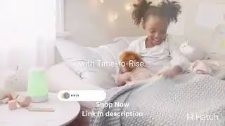 Hatch Rest Baby Sound Machine Sleep Trainer, Time-to-Rise Alarm Clock, White Noise Soother, Kids