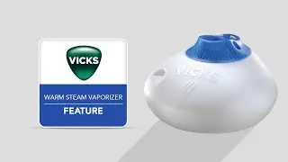 Vicks Warm Steam Vaporizer V150 - Features