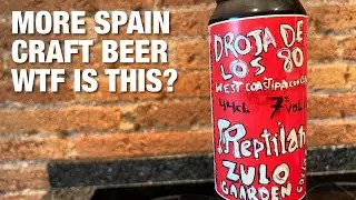More Spain!  I have no idea what beer this is - BeerNative TV Live