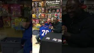 Autograph signing w 2x NY Giants Super Bowl Champ Leonard Marshall