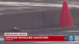VIDEO: State police on scene of officer-involved shooting in Ansonia