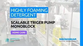 Scalable Triger Pump Monoblock for Highly Foaming Detergent