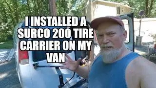 Surco 200 Tire Carrier Install on Chevy Express Van 1996-2025 Walkthrough