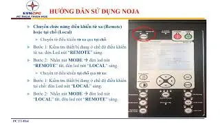 Hướng dẫn thao t&aacute;c Recloser Noja