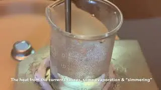 Boiling Water With Magnets (Eddy Current Demonstration)