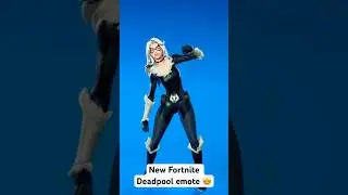 New #Fortnite #Deadpool emote