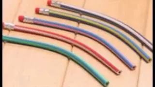 ECO FRIENDLY,PLASTIC,FLEXIBLE/BENDING PENCILS FOR FUN WRITING