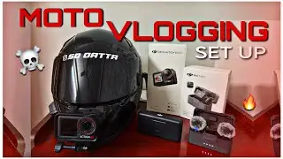 ￼ BEST MOTO VLOGING SET UP with  DJI ACTION, 5 Pro and DJI MIC MINI#motovlogsetup#djiaction5pro 