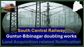 Land Acquisition in Nalgonda District for railway line doubling works update