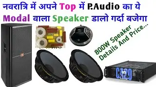 800W P Audio Speaker Dalo Top Me Garda Ho Jayega | Details And Price