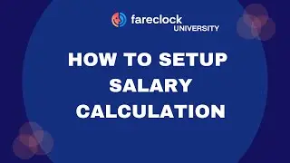 Salary Calculation Setup | User Guide