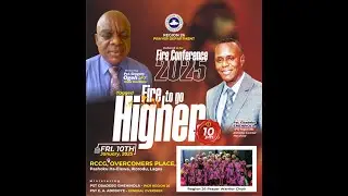 Region 26 Prayer Dept. Fire Conference 2025 || Fire to go Higher || 10th Jan. 2025 ||
