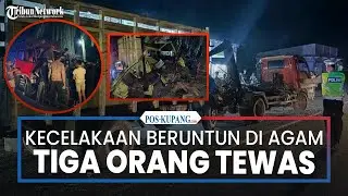 4 Kendaraan Terlibat Kecelakaan Beruntun di Agam, 3 Korban Meninggal Dunia