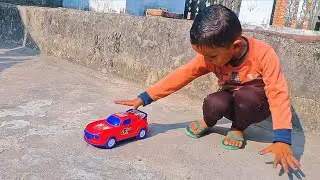 Little Boy Playing with Toy Car | नन्हा ड्राइवर 🚗
