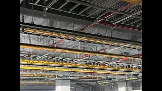 Data Center Cable Tray Installation