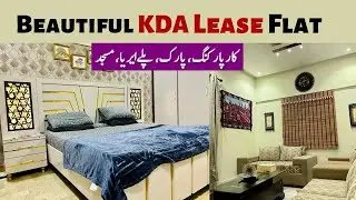 Beautiful KDA Lease Flat for sale , Lift Car Parking Stand by Generator & Boundary Wall Project