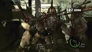 RE5 Antiguas Ruinas Chris Redfield haz el COMBO PERFECTO! #playstation #trendingvideo #videogames
