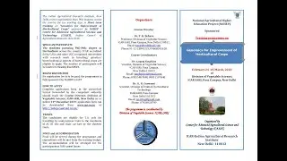 Speed Breeding in Vegetables crops By Dr SSDey IARI_feb26,20