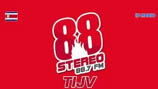 TIJV 88 Stereo 88.7 FM. San Jos&eacute;, Costa Rica 🇨🇷
