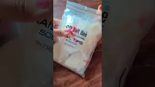Bolt Bee nail tips from meesho | meesho fake nails gel and acrylic extensions tips
