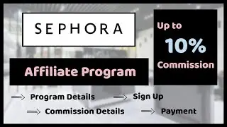 Sephora Affiliate Program [2025] | Earn Money from sephora.com