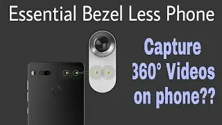 Essential Bezel-less phone... Essential PH-1