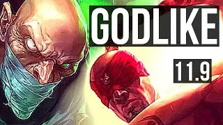SINGED vs LEE SIN (TOP) | 7/1/8, Godlike, 900K mastery, 300+ games | EUW Master | v11.9