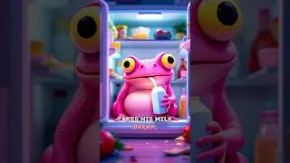 Neon Pink Toad in My Fridge?! 🐸💖
