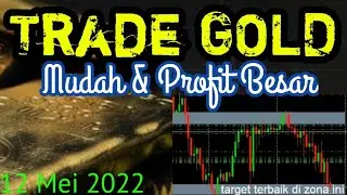 TRADING GOLD MUDAH DAN PROFIT BESAR dengan TBST. [22 mei 2022]