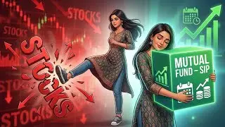 Beginner ke Liye Stock vs Mutual Funds | Safe Start Kaun Sa Hai?